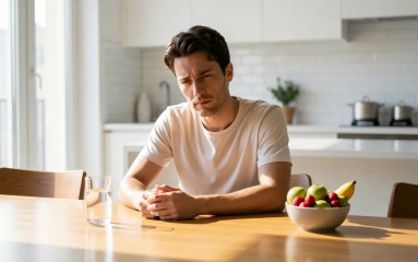 Sodbrennen nach dem Essen: Wenn Magensäure in die Speiseröhre steigt